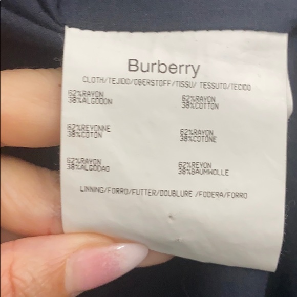 Burberry London navy blazer size 44 - Picture 4 of 6